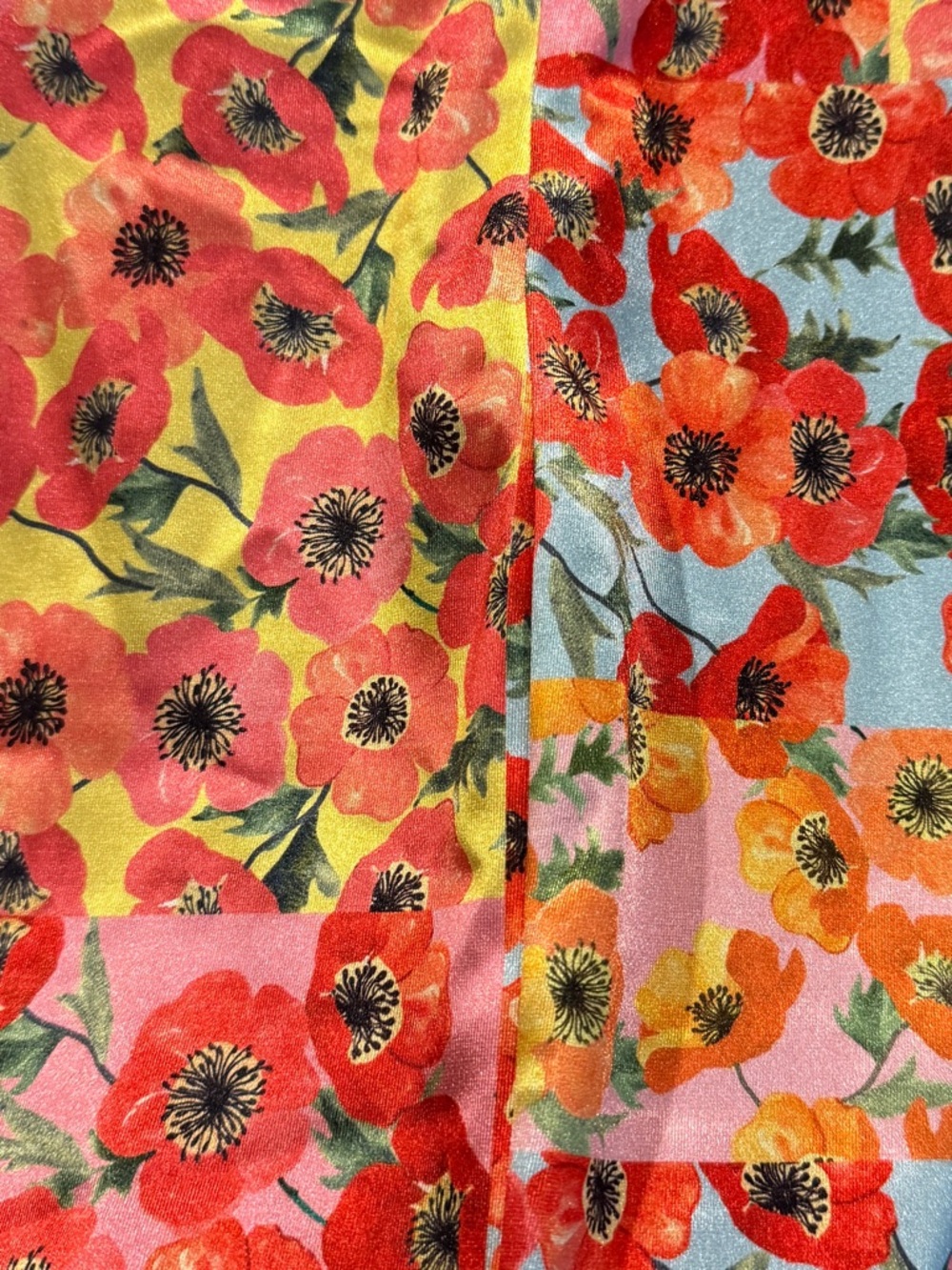 Guess Botanical Sun Rays Print Off Shoulder Camila Mini Dress Womens L NWT - Picture 4 of 10